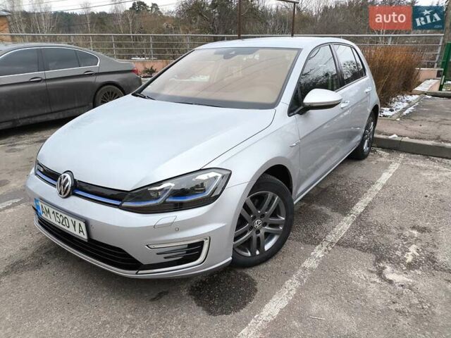 Серый Фольксваген e-Golf, объемом двигателя 0 л и пробегом 69 тыс. км за 14500 $, фото 1 на Automoto.ua