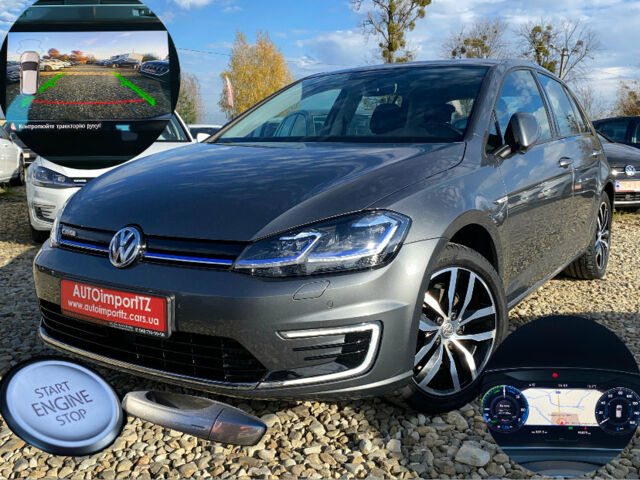 Серый Фольксваген e-Golf, объемом двигателя 0 л и пробегом 93 тыс. км за 15200 $, фото 1 на Automoto.ua