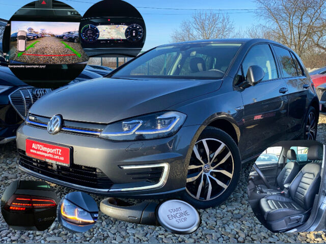 Серый Фольксваген e-Golf, объемом двигателя 0 л и пробегом 106 тыс. км за 14900 $, фото 1 на Automoto.ua