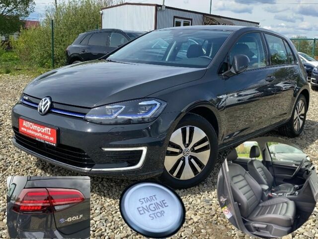 Серый Фольксваген e-Golf, объемом двигателя 0 л и пробегом 34 тыс. км за 18600 $, фото 1 на Automoto.ua