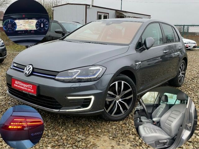 Серый Фольксваген e-Golf, объемом двигателя 0 л и пробегом 45 тыс. км за 19500 $, фото 1 на Automoto.ua