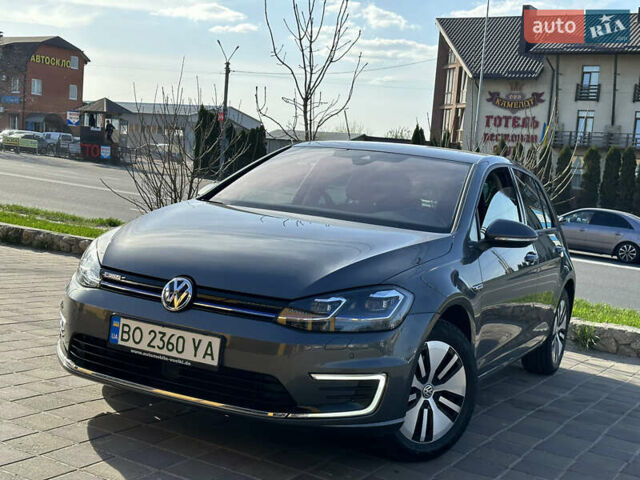Серый Фольксваген e-Golf, объемом двигателя 0 л и пробегом 74 тыс. км за 16500 $, фото 1 на Automoto.ua