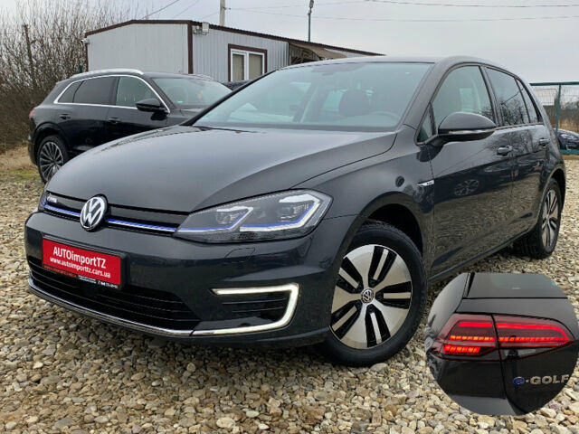 Сірий Фольксваген e-Golf, об'ємом двигуна 0 л та пробігом 11 тис. км за 16500 $, фото 1 на Automoto.ua