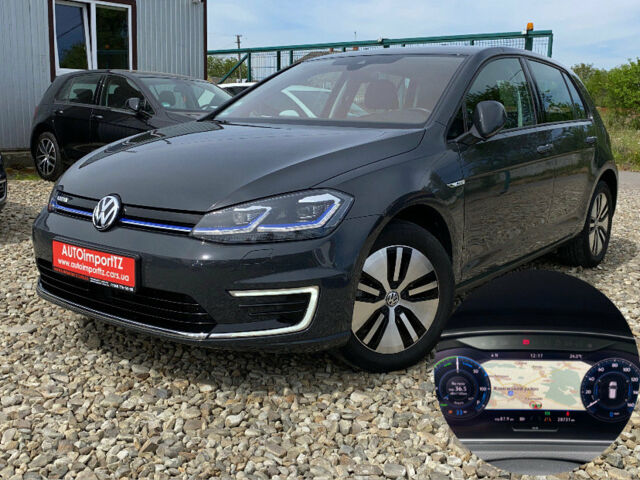 Серый Фольксваген e-Golf, объемом двигателя 0 л и пробегом 28 тыс. км за 16700 $, фото 1 на Automoto.ua