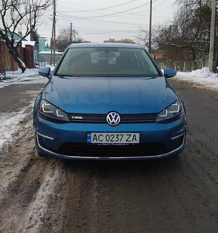 Синій Фольксваген e-Golf, об'ємом двигуна 0 л та пробігом 75 тис. км за 13100 $, фото 1 на Automoto.ua