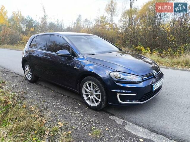 Синий Фольксваген e-Golf, объемом двигателя 0 л и пробегом 125 тыс. км за 8200 $, фото 1 на Automoto.ua