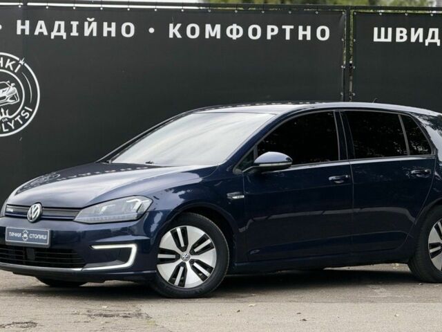 Синий Фольксваген e-Golf, объемом двигателя 0 л и пробегом 142 тыс. км за 8500 $, фото 1 на Automoto.ua