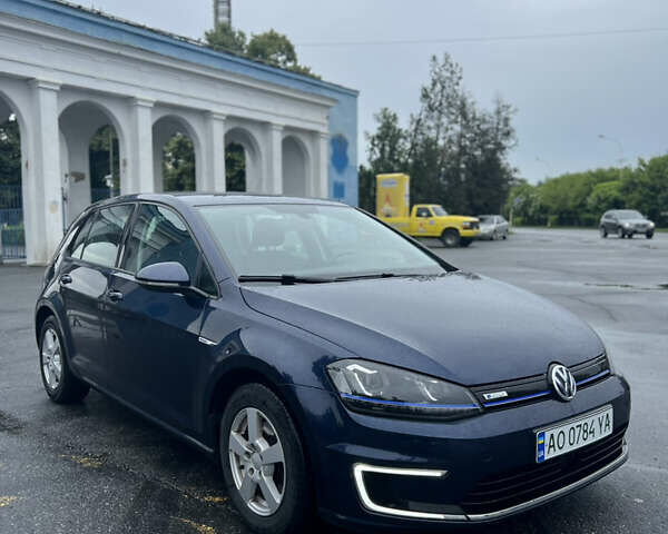 Синий Фольксваген e-Golf, объемом двигателя 0 л и пробегом 140 тыс. км за 11999 $, фото 1 на Automoto.ua