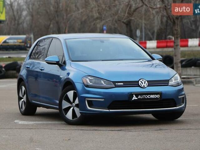 Синий Фольксваген e-Golf, объемом двигателя 0 л и пробегом 96 тыс. км за 9900 $, фото 1 на Automoto.ua