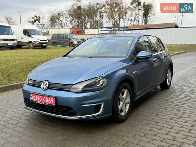 Синій Фольксваген e-Golf, об'ємом двигуна 0 л та пробігом 101 тис. км за 7500 $, фото 1 на Automoto.ua