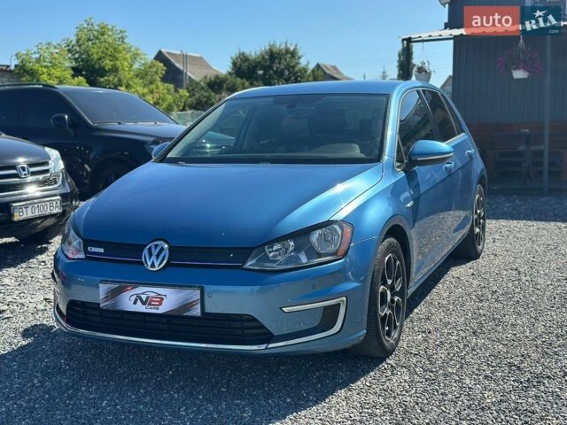Синий Фольксваген e-Golf, объемом двигателя 0 л и пробегом 146 тыс. км за 7900 $, фото 1 на Automoto.ua