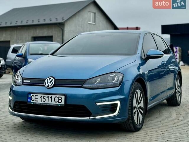 Синий Фольксваген e-Golf, объемом двигателя 0 л и пробегом 71 тыс. км за 8200 $, фото 1 на Automoto.ua