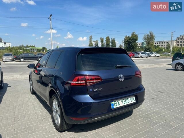 Синій Фольксваген e-Golf, об'ємом двигуна 0 л та пробігом 121 тис. км за 8800 $, фото 1 на Automoto.ua
