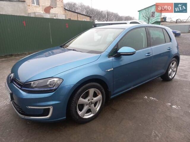 Синий Фольксваген e-Golf, объемом двигателя 0 л и пробегом 92 тыс. км за 7700 $, фото 1 на Automoto.ua