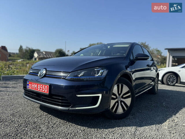 Синий Фольксваген e-Golf, объемом двигателя 0 л и пробегом 195 тыс. км за 7700 $, фото 1 на Automoto.ua