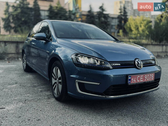 Синий Фольксваген e-Golf, объемом двигателя 0 л и пробегом 132 тыс. км за 9150 $, фото 1 на Automoto.ua