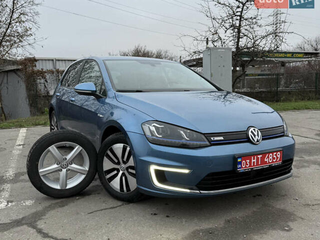 Синій Фольксваген e-Golf, об'ємом двигуна 0 л та пробігом 139 тис. км за 9999 $, фото 1 на Automoto.ua