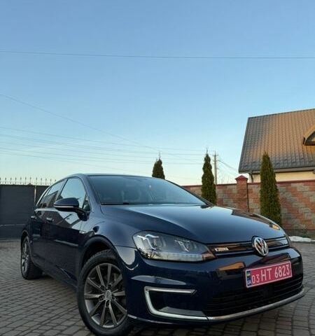 Синий Фольксваген e-Golf, объемом двигателя 0 л и пробегом 81 тыс. км за 9300 $, фото 1 на Automoto.ua