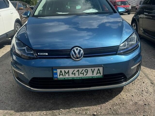Синий Фольксваген e-Golf, объемом двигателя 0 л и пробегом 149 тыс. км за 8800 $, фото 1 на Automoto.ua