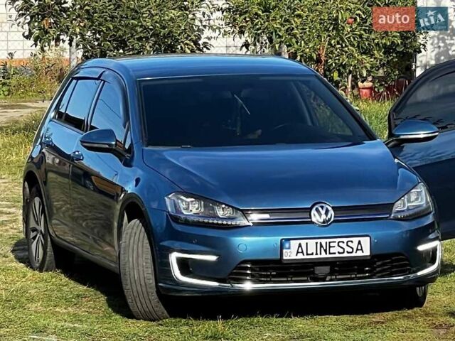 Синий Фольксваген e-Golf, объемом двигателя 0 л и пробегом 91 тыс. км за 9800 $, фото 1 на Automoto.ua