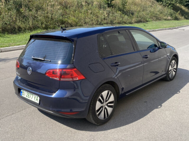 Синий Фольксваген e-Golf, объемом двигателя 0 л и пробегом 126 тыс. км за 9000 $, фото 1 на Automoto.ua