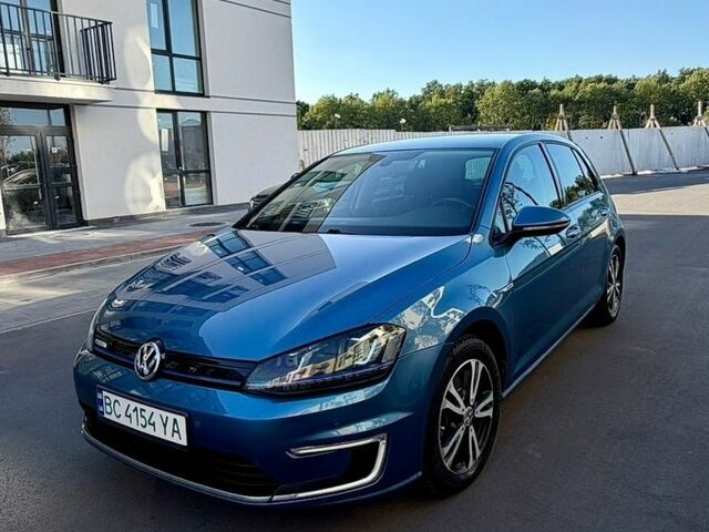 Синий Фольксваген e-Golf, объемом двигателя 0 л и пробегом 112 тыс. км за 9500 $, фото 1 на Automoto.ua