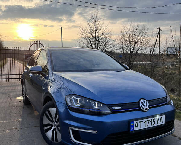 Синий Фольксваген e-Golf, объемом двигателя 0 л и пробегом 145 тыс. км за 9555 $, фото 1 на Automoto.ua