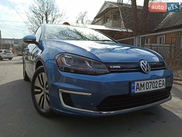 Синій Фольксваген e-Golf, об'ємом двигуна 0 л та пробігом 122 тис. км за 9300 $, фото 1 на Automoto.ua