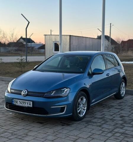 Синий Фольксваген e-Golf, объемом двигателя 0 л и пробегом 127 тыс. км за 9500 $, фото 1 на Automoto.ua
