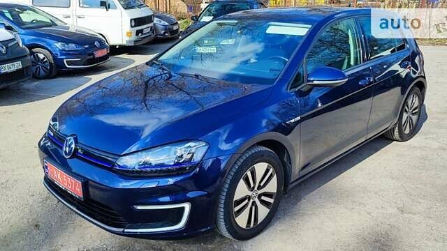 Синій Фольксваген e-Golf, об'ємом двигуна 0 л та пробігом 118 тис. км за 10300 $, фото 1 на Automoto.ua