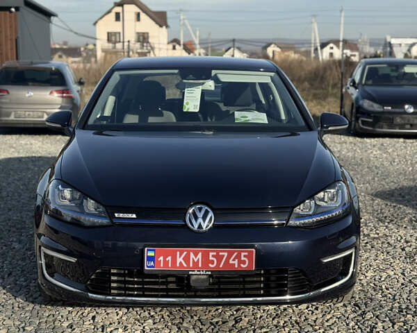 Синий Фольксваген e-Golf, объемом двигателя 0 л и пробегом 58 тыс. км за 9500 $, фото 1 на Automoto.ua