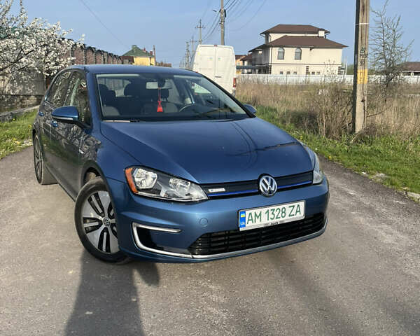 Синий Фольксваген e-Golf, объемом двигателя 0 л и пробегом 100 тыс. км за 11900 $, фото 1 на Automoto.ua