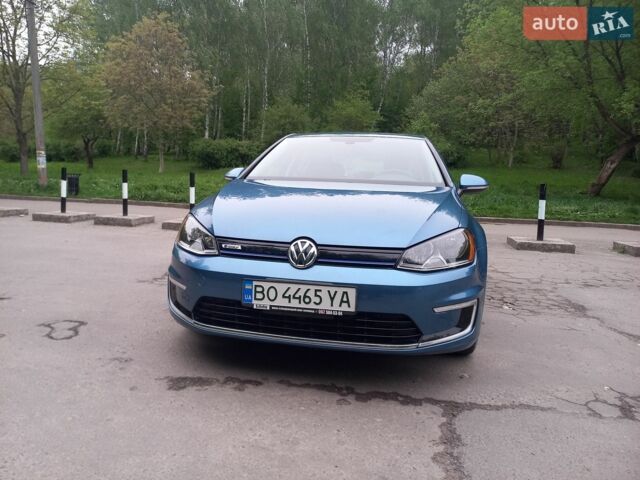 Синий Фольксваген e-Golf, объемом двигателя 0 л и пробегом 76 тыс. км за 9300 $, фото 1 на Automoto.ua