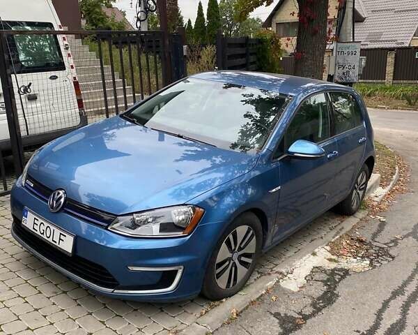 Синий Фольксваген e-Golf, объемом двигателя 0 л и пробегом 116 тыс. км за 8300 $, фото 1 на Automoto.ua
