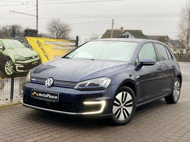 Синий Фольксваген e-Golf, объемом двигателя 0 л и пробегом 151 тыс. км за 10500 $, фото 1 на Automoto.ua