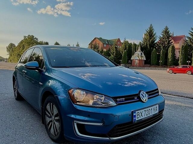 Синий Фольксваген e-Golf, объемом двигателя 0 л и пробегом 156 тыс. км за 9500 $, фото 1 на Automoto.ua