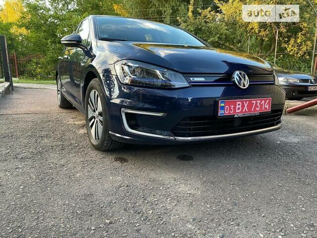 Синій Фольксваген e-Golf, об'ємом двигуна 0 л та пробігом 44 тис. км за 16900 $, фото 1 на Automoto.ua