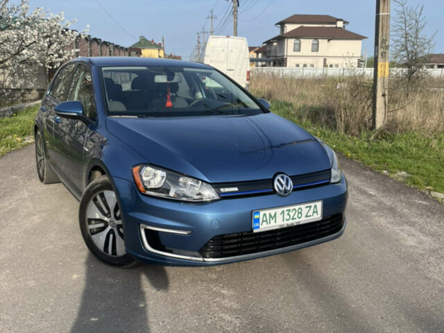 Синій Фольксваген e-Golf, об'ємом двигуна 0 л та пробігом 100 тис. км за 11900 $, фото 1 на Automoto.ua