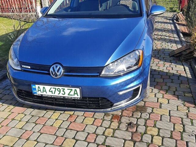 Синій Фольксваген e-Golf, об'ємом двигуна 0 л та пробігом 78 тис. км за 9500 $, фото 1 на Automoto.ua