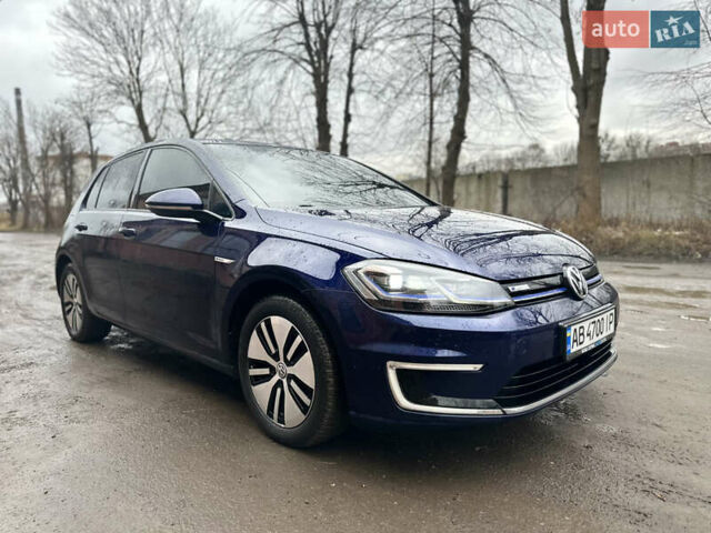 Синий Фольксваген e-Golf, объемом двигателя 0 л и пробегом 130 тыс. км за 11900 $, фото 1 на Automoto.ua