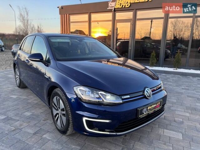Синий Фольксваген e-Golf, объемом двигателя 0 л и пробегом 91 тыс. км за 12799 $, фото 1 на Automoto.ua