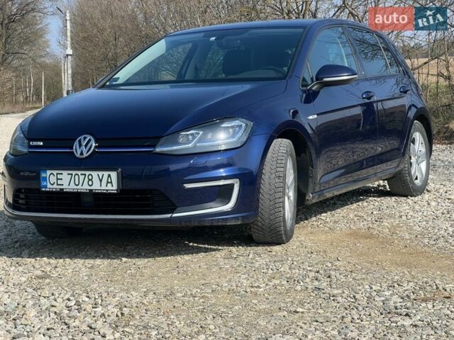 Синий Фольксваген e-Golf, объемом двигателя 0 л и пробегом 115 тыс. км за 13600 $, фото 1 на Automoto.ua