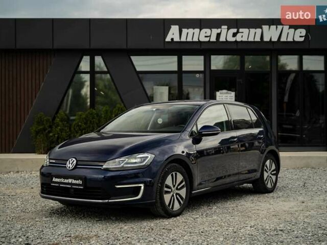 Синий Фольксваген e-Golf, объемом двигателя 0 л и пробегом 110 тыс. км за 15300 $, фото 1 на Automoto.ua