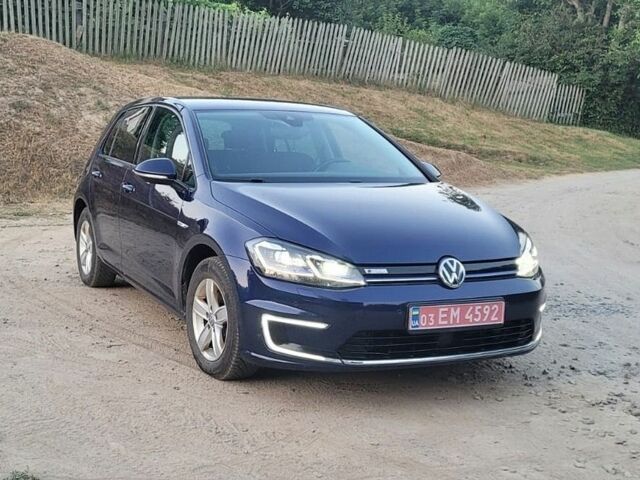 Синій Фольксваген e-Golf, об'ємом двигуна 0 л та пробігом 125 тис. км за 12300 $, фото 1 на Automoto.ua