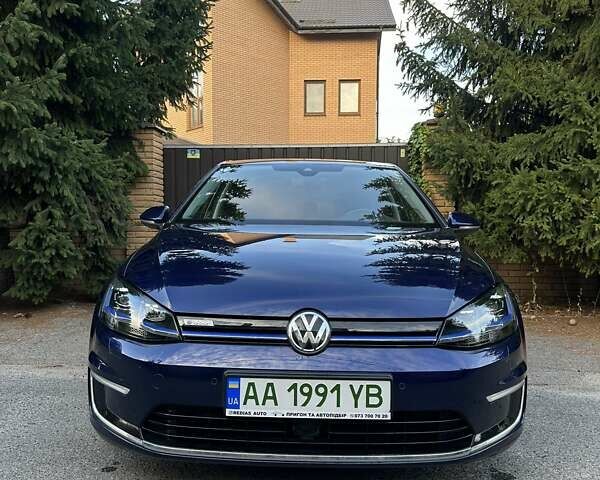 Синий Фольксваген e-Golf, объемом двигателя 0 л и пробегом 74 тыс. км за 14900 $, фото 1 на Automoto.ua