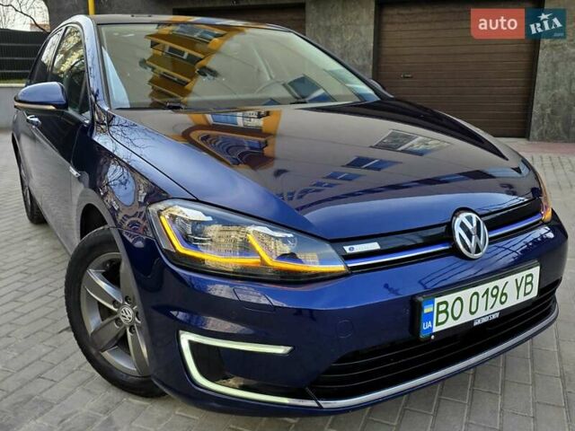 Синий Фольксваген e-Golf, объемом двигателя 0 л и пробегом 140 тыс. км за 11999 $, фото 1 на Automoto.ua