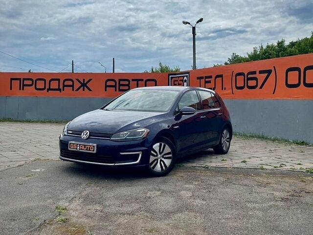 Синий Фольксваген e-Golf, объемом двигателя 0 л и пробегом 60 тыс. км за 15900 $, фото 1 на Automoto.ua