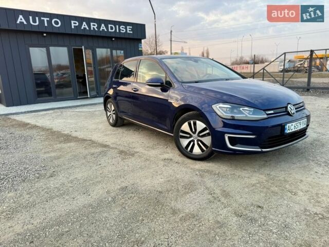 Синий Фольксваген e-Golf, объемом двигателя 0 л и пробегом 79 тыс. км за 14400 $, фото 1 на Automoto.ua