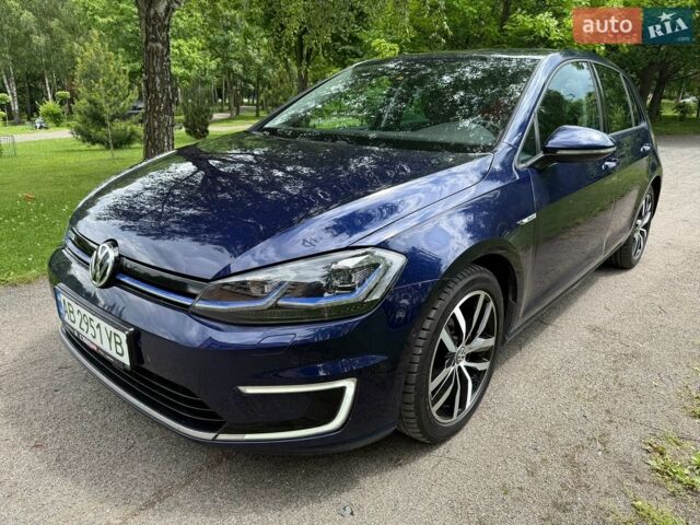 Синій Фольксваген e-Golf, об'ємом двигуна 0 л та пробігом 112 тис. км за 14500 $, фото 1 на Automoto.ua
