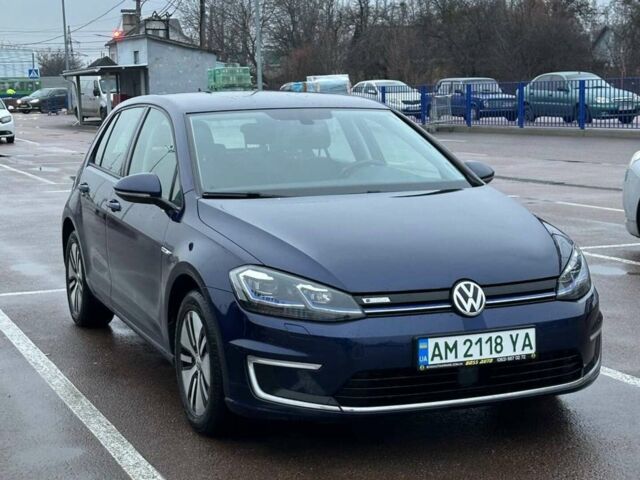 Синій Фольксваген e-Golf, об'ємом двигуна 0 л та пробігом 163 тис. км за 15700 $, фото 1 на Automoto.ua